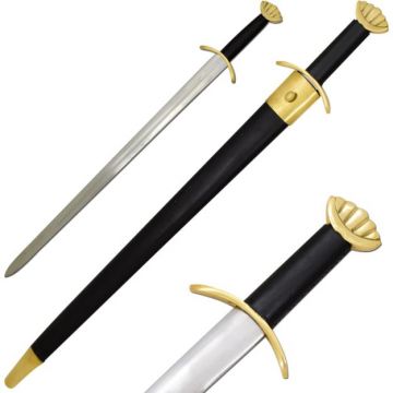 Medieval Warrior Handmade Viking Real Sword Savage Brass Collector Tempered High Sword TC-60269